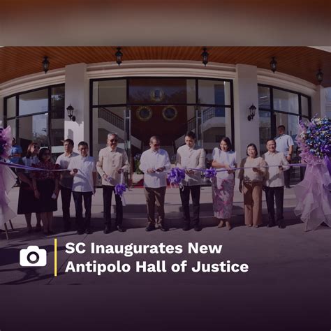 new antipolo hall of justice address|Antipolo City Hall of Justice opens .